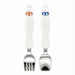 Edison Toddler Utensils Spoons and Forks Silverware Set  (Miffy)